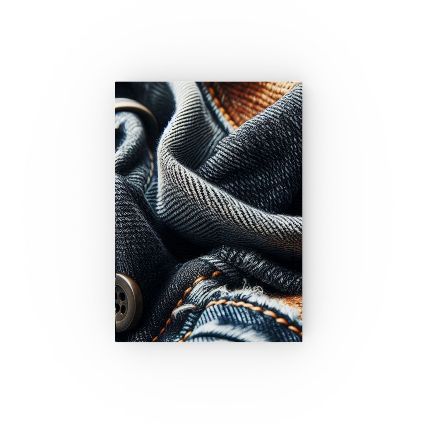Denim print style hard backed Notebook