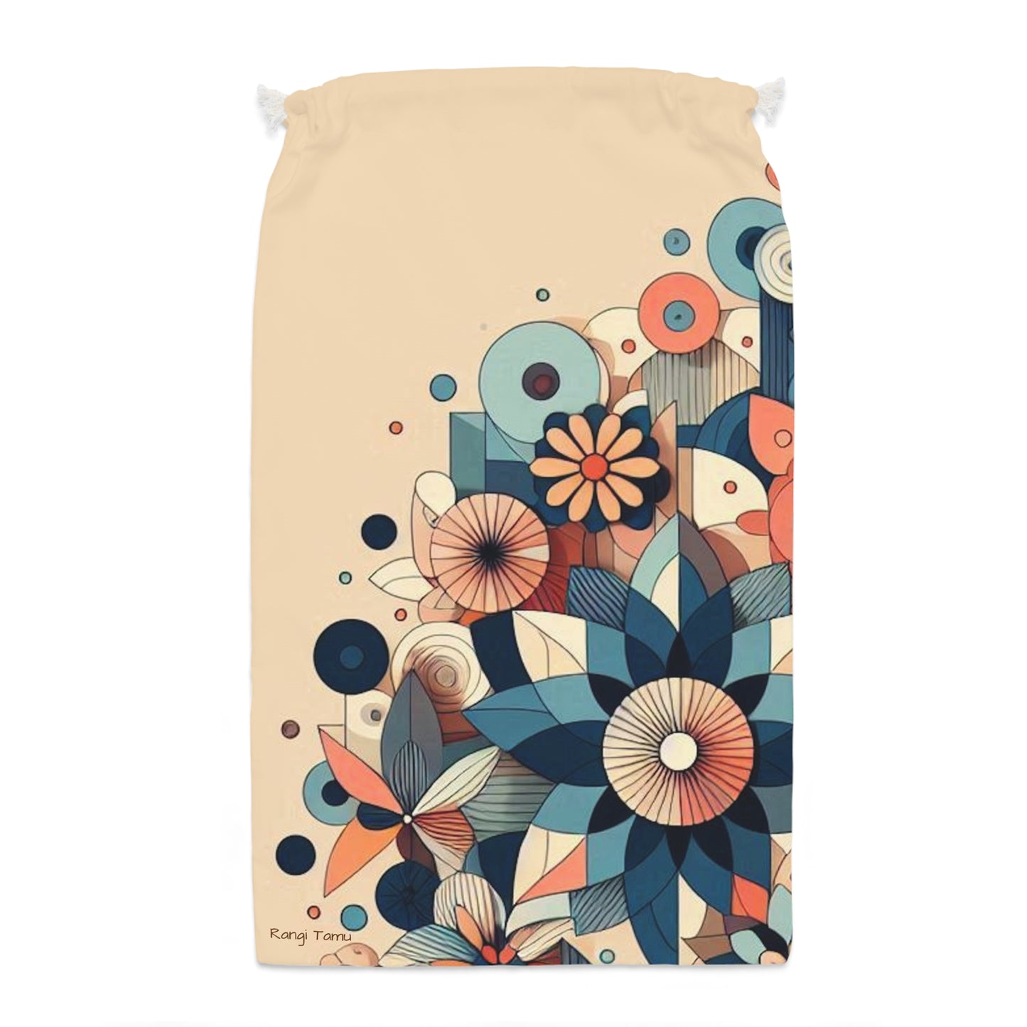 Storage Sack with drawstring closure - Vibrant Print