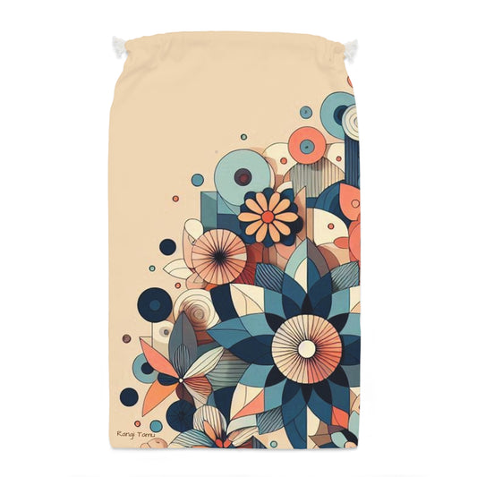 Storage Sack with drawstring closure - Vibrant Print